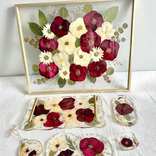 Wedding Flower Preservation | Jewelry Dish