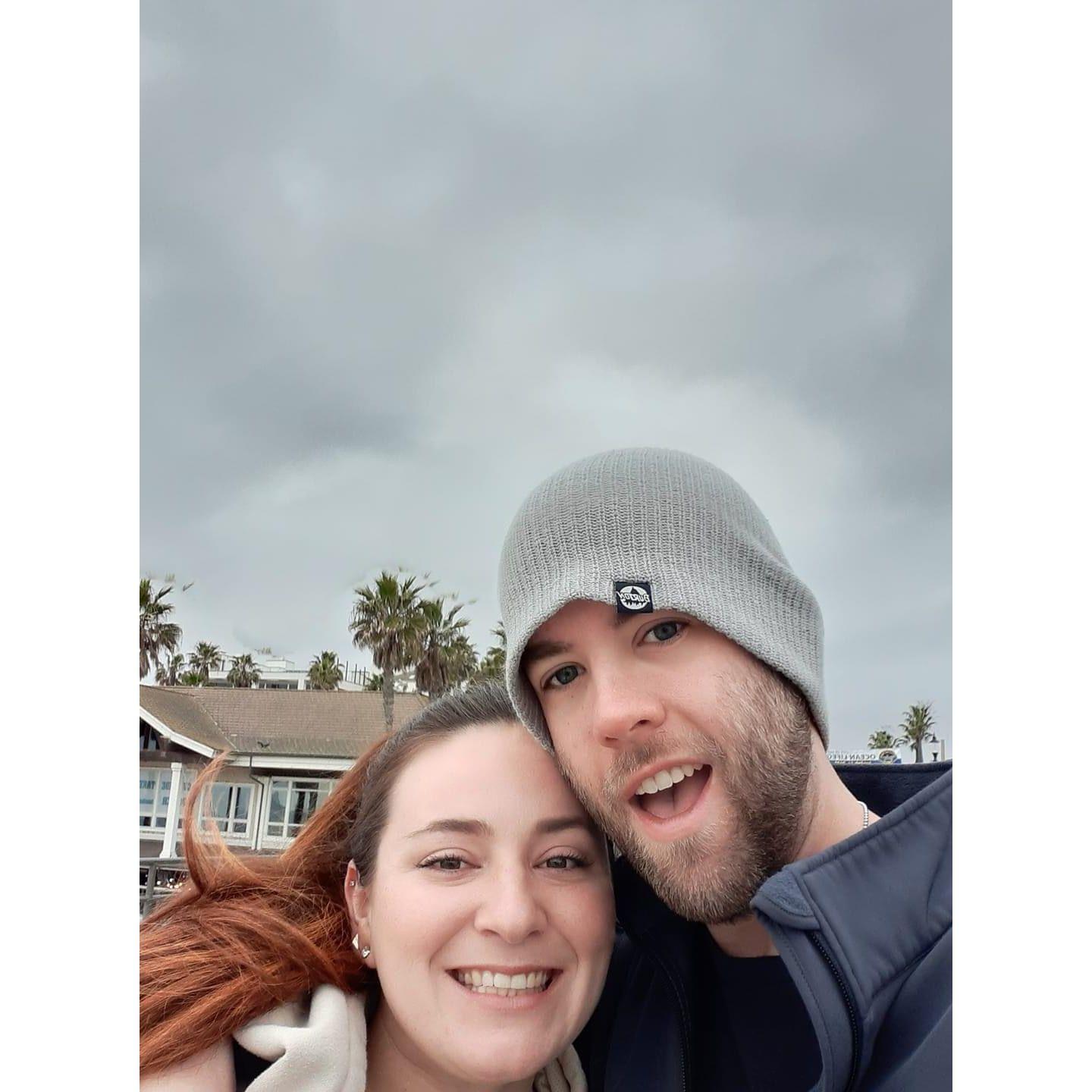 Jessica's birthday stay-cation in Huntington Beach, CA
