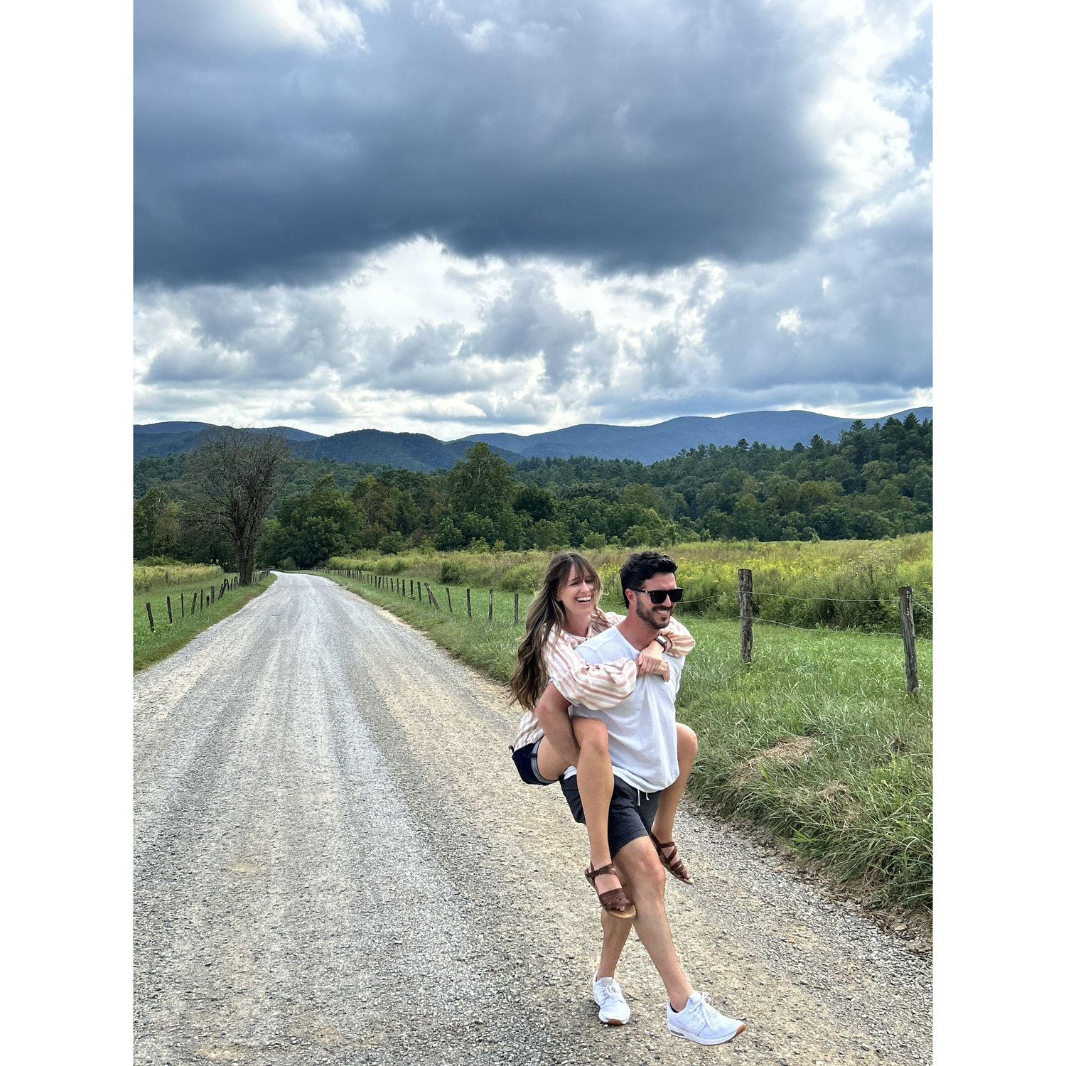 Our first trip together was to visit Brea's parents in Tennessee. One of our stops was Cade's Cove, TN.