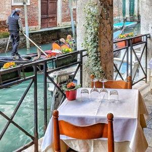 Dinner on the Grand Canal