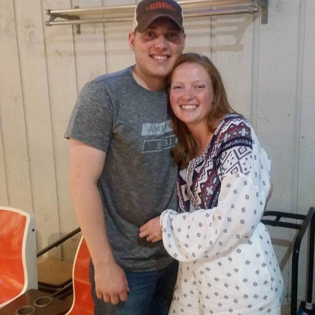 Our second date…aka the night Trev banned bowling forever-because I won…against everyone..still not sorry