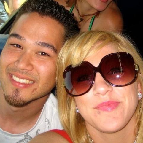 Our very First picture on our very first date on a base to Garlic Gilroy festival July 26th 2008.