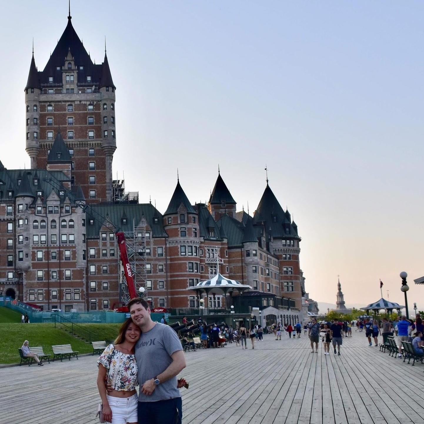 With our trip to Paris cancelled on the way to the airport, we threw this Quebec City trip together in about 2 hours over a couple bottles of wine...For whatever reason the trip had to be in French