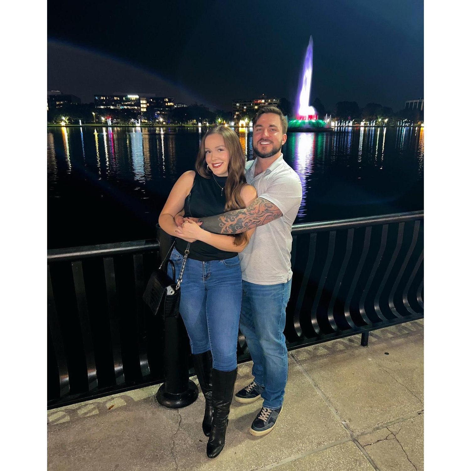 Out and about in downtown Orlando.