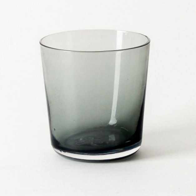 EVERYDAY CHARCOAL GLASS CUPS