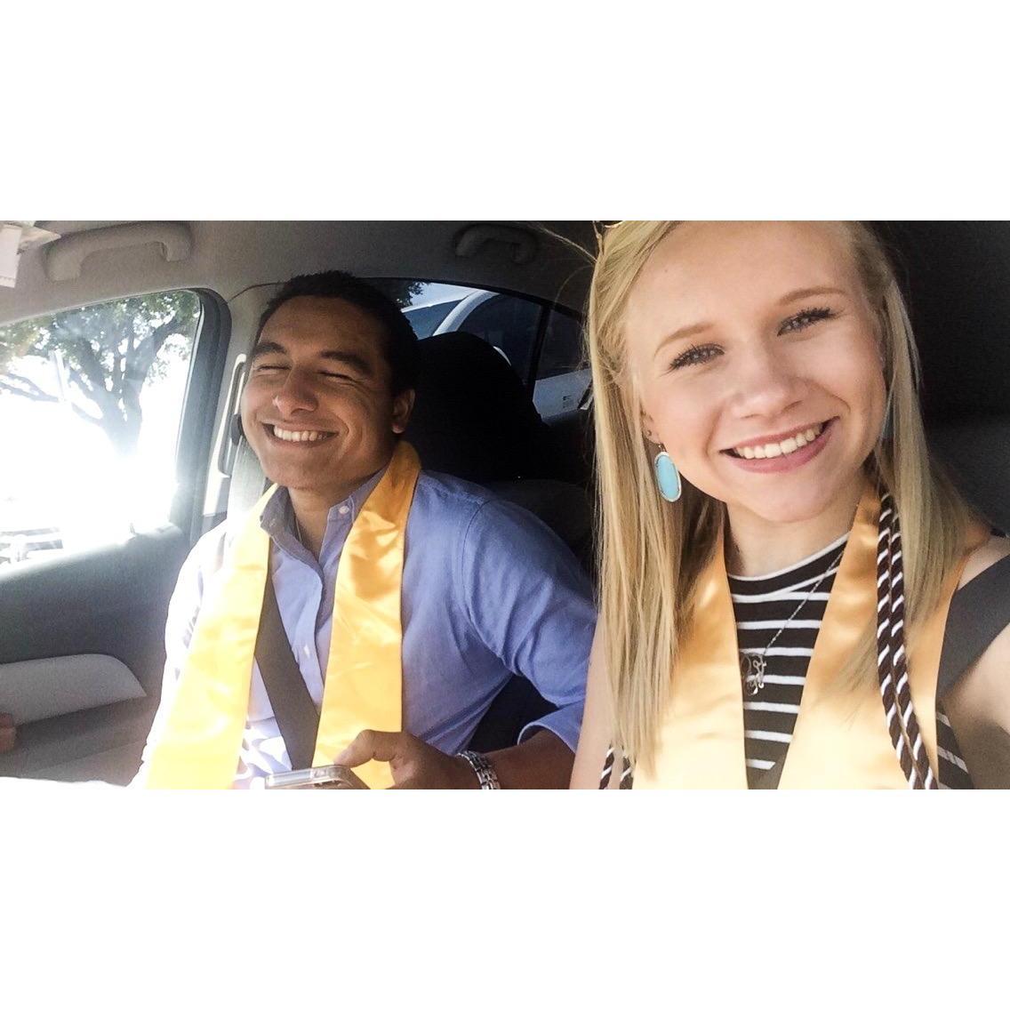 High school graduation (2015)