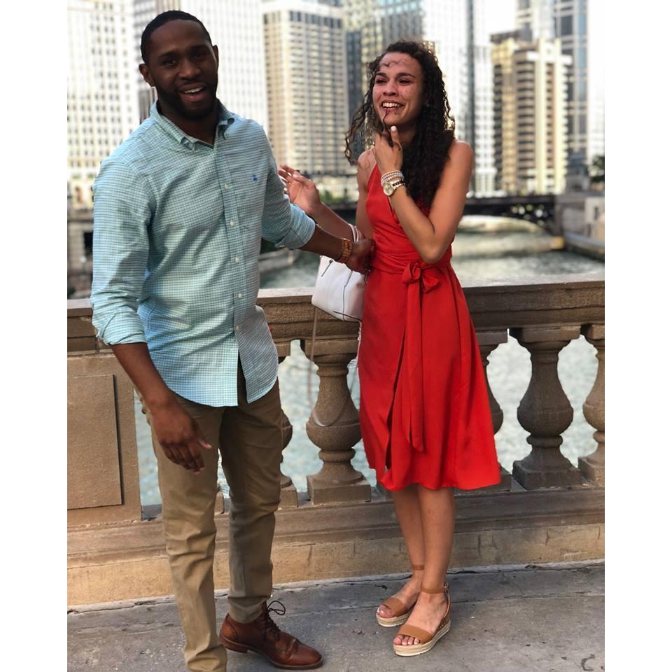 Please note the relief on Jeron's face (as if Jasmine wasn't going to say yes!)