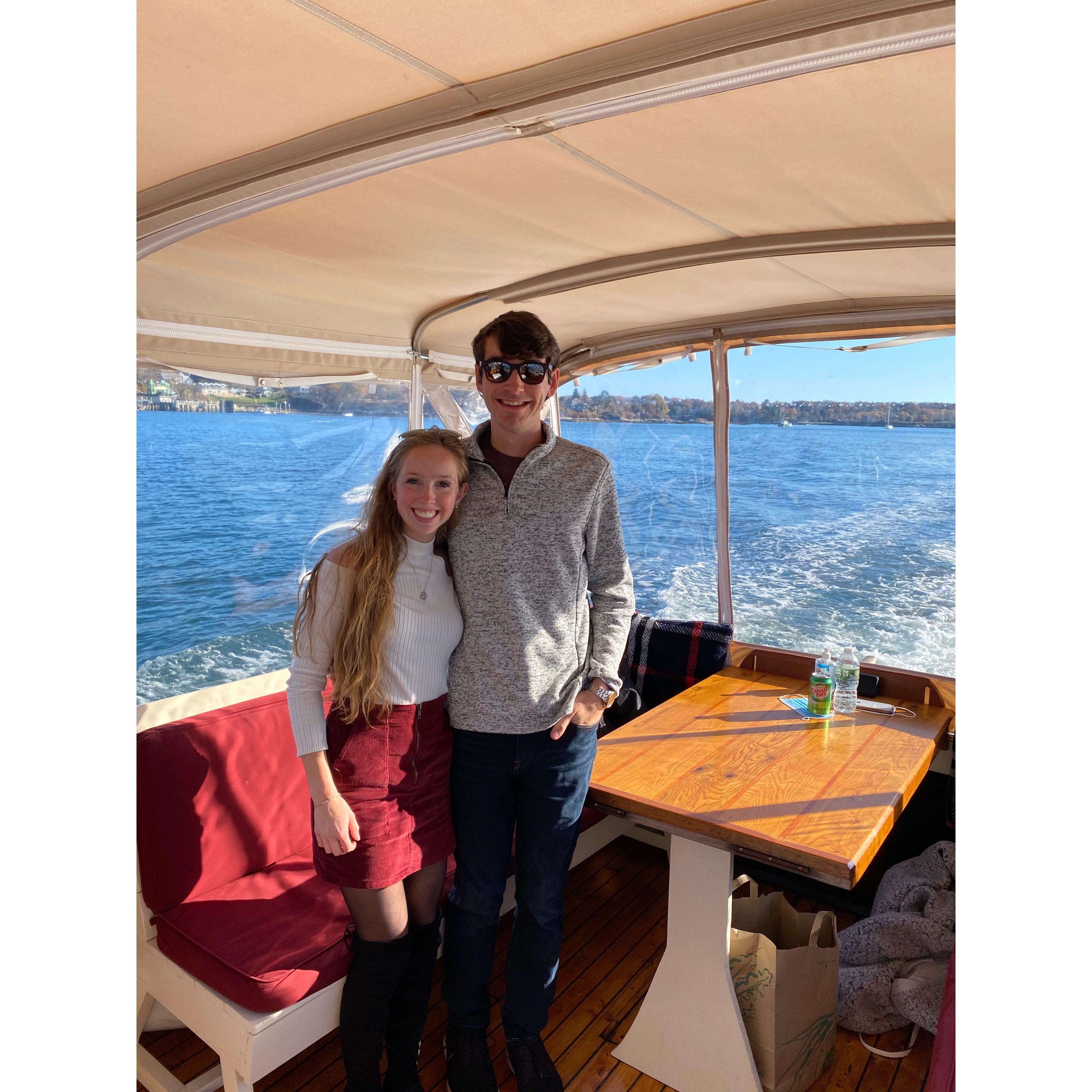 Noah's 21st Birthday in Kennebunkport Maine (one of our favorite spots).