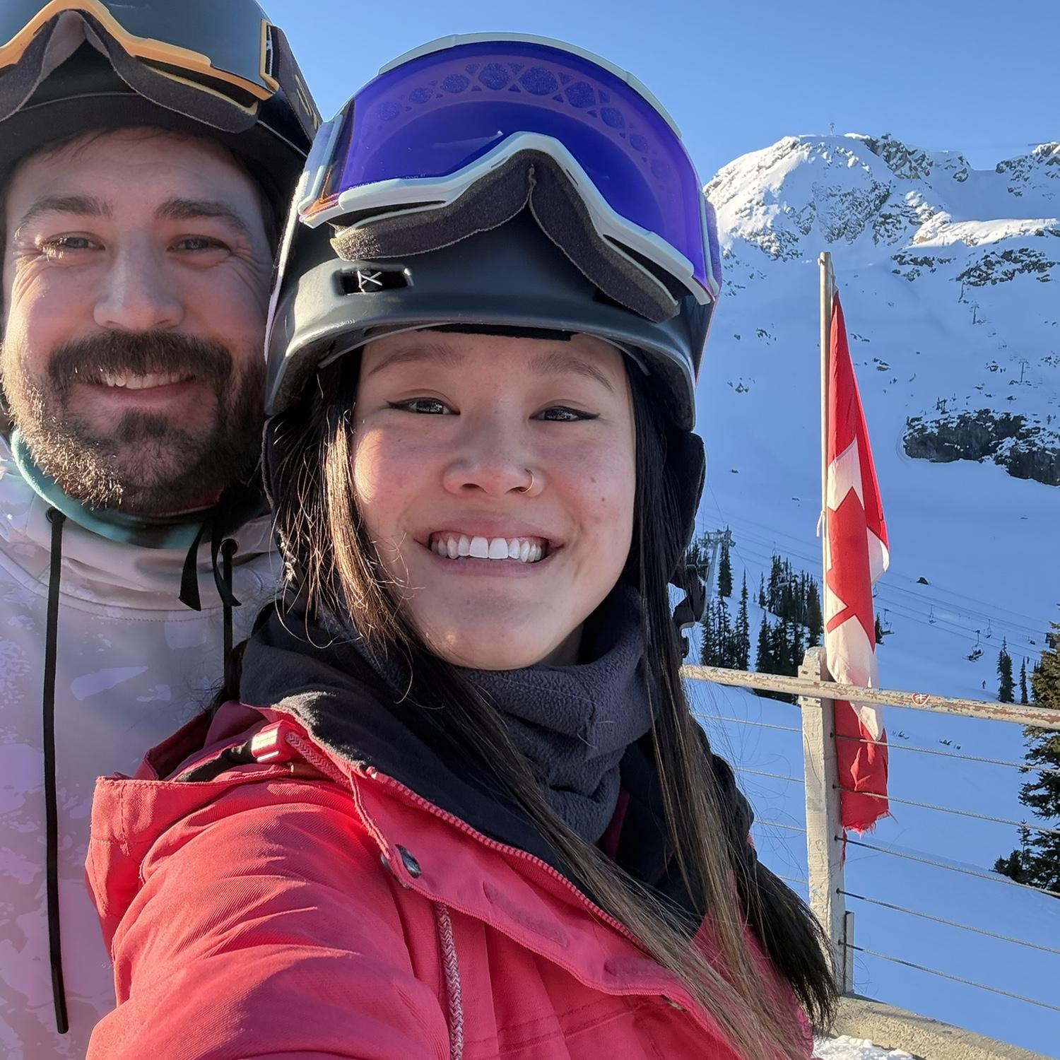 Skiing at Whistler