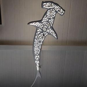 Hammerhead Shark LED Ceiling Light
