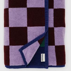 Bath Towel Jewel Checks - Baggu