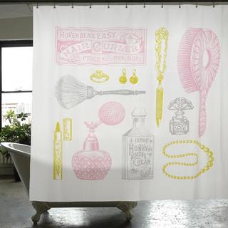 Powder Room Shower Curtain