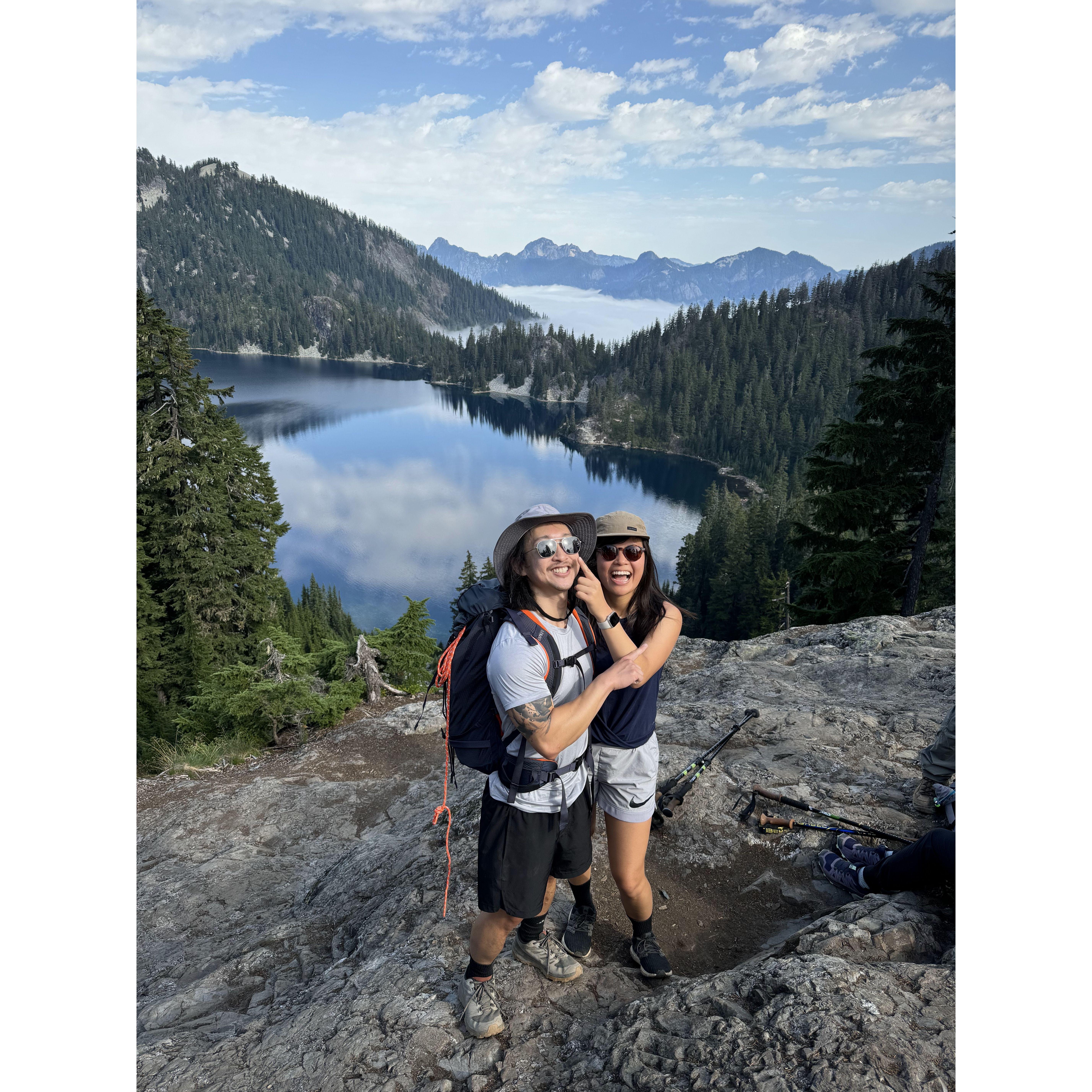 With every hike, Elliott has to regain some of her love