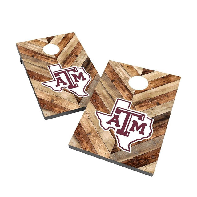 College Team Cornhole Boards, 2x4 Bag Toss Game Set, Officially Licensed Cornhole Game, Perfect for Tailgates
