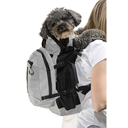 K9 Sport Sack | Dog Carrier Backpack for Small and Medium Pets | Front Facing Adjustable Dog Backpack Carrier | Fully Ventilated | Veterinarian Approved