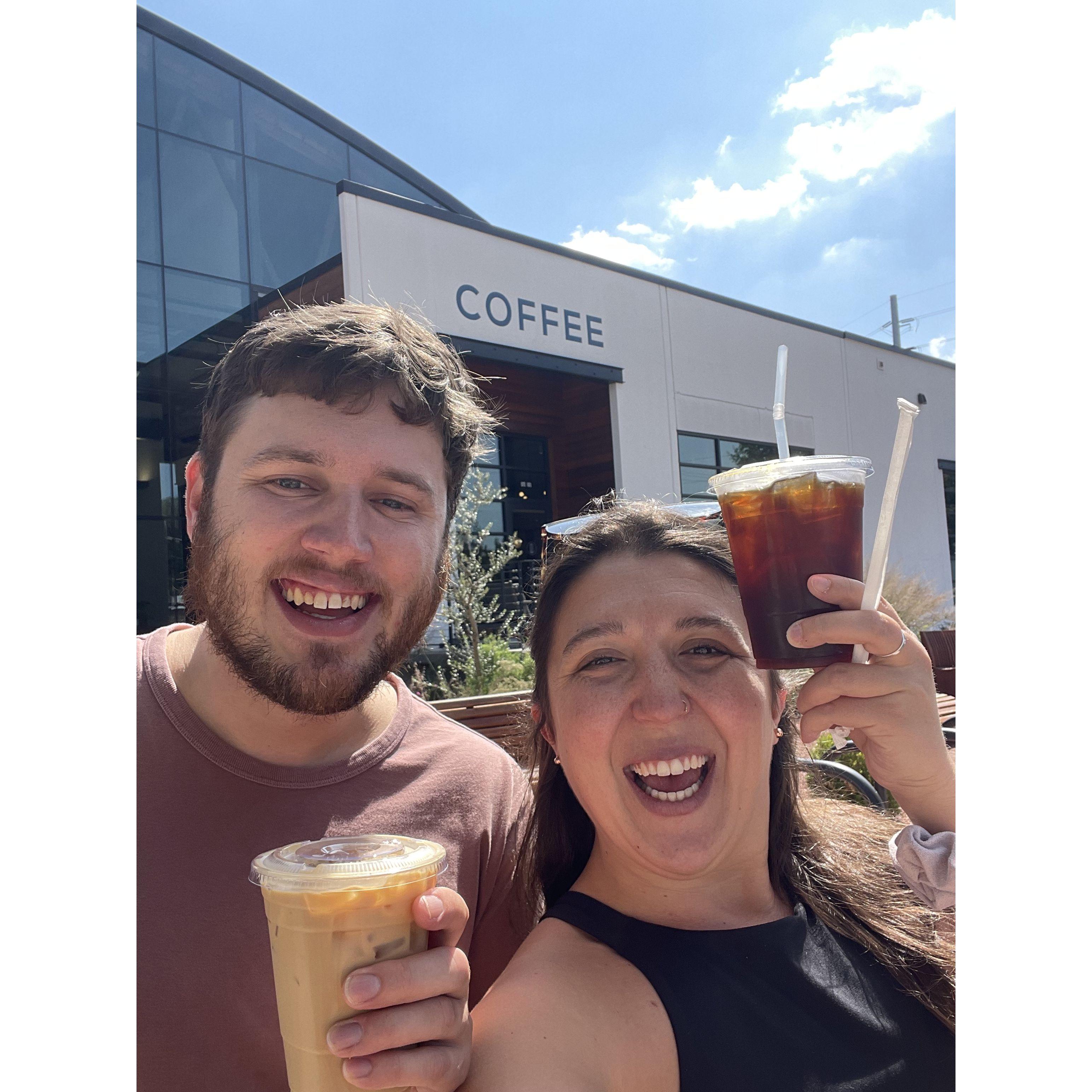 Coffee stop!