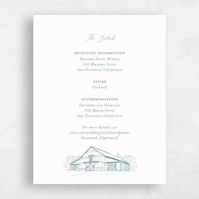Deep Blue Spruce Wedding Enclosure - Millbrook