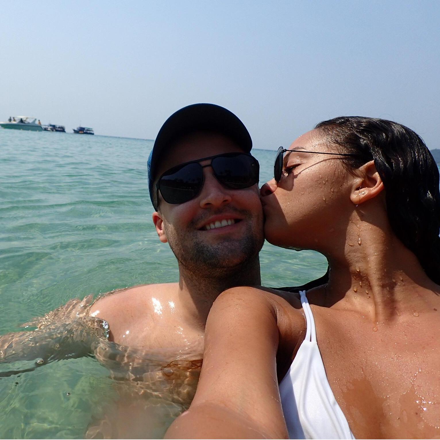 Our first of many trips back to the island in Thailand where we first met. It's such a special place to us!