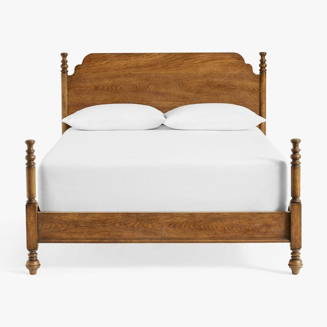 Summerville Four Poster Bed, Tuscan Brown, Queen