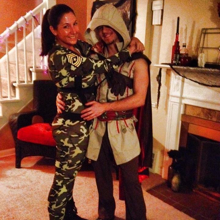 This was one of our first pictures together as a couple! :) Halloween 2014