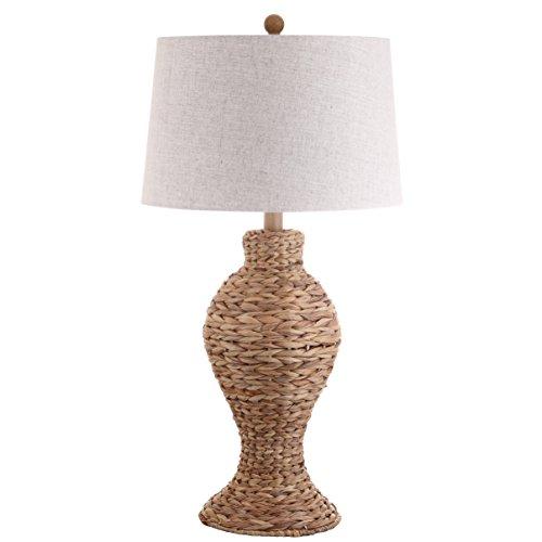 JONATHAN Y Jonathan Y 31" Seagrass Weave LED Table Lamp, Natural, Coastal, Bohemian, Bulb Included, JYL1015A