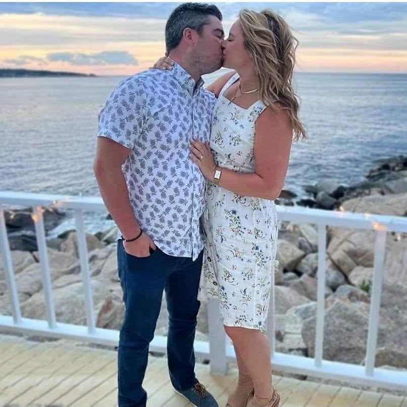 Our engagement trip to Rockport, MA