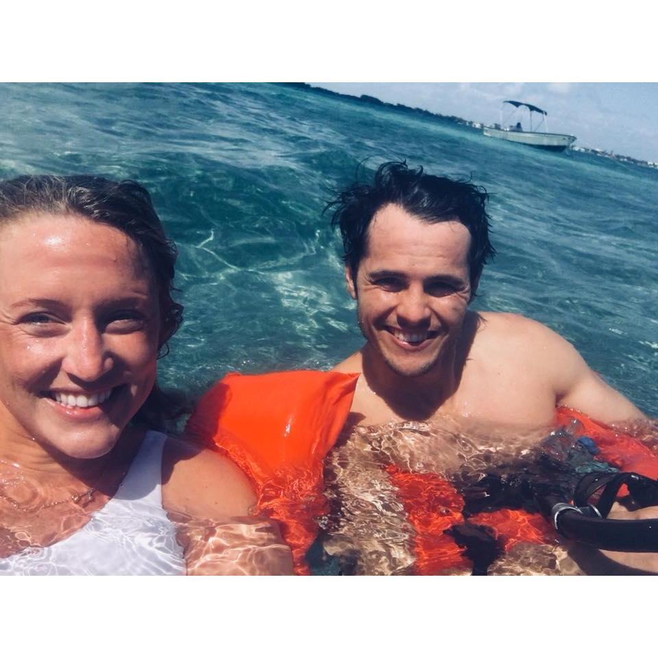 Snorkeling selfies