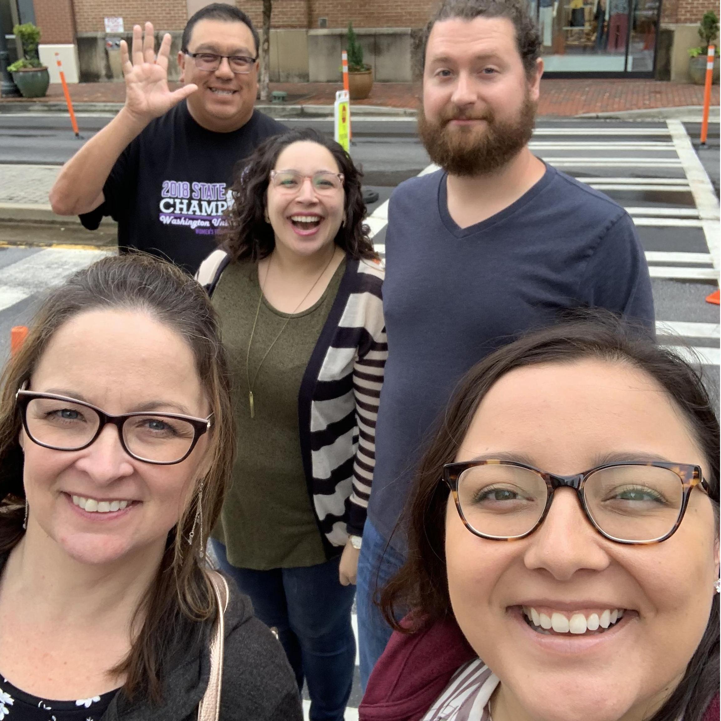 The family came to Atlanta to meet Jacob and see the sites!