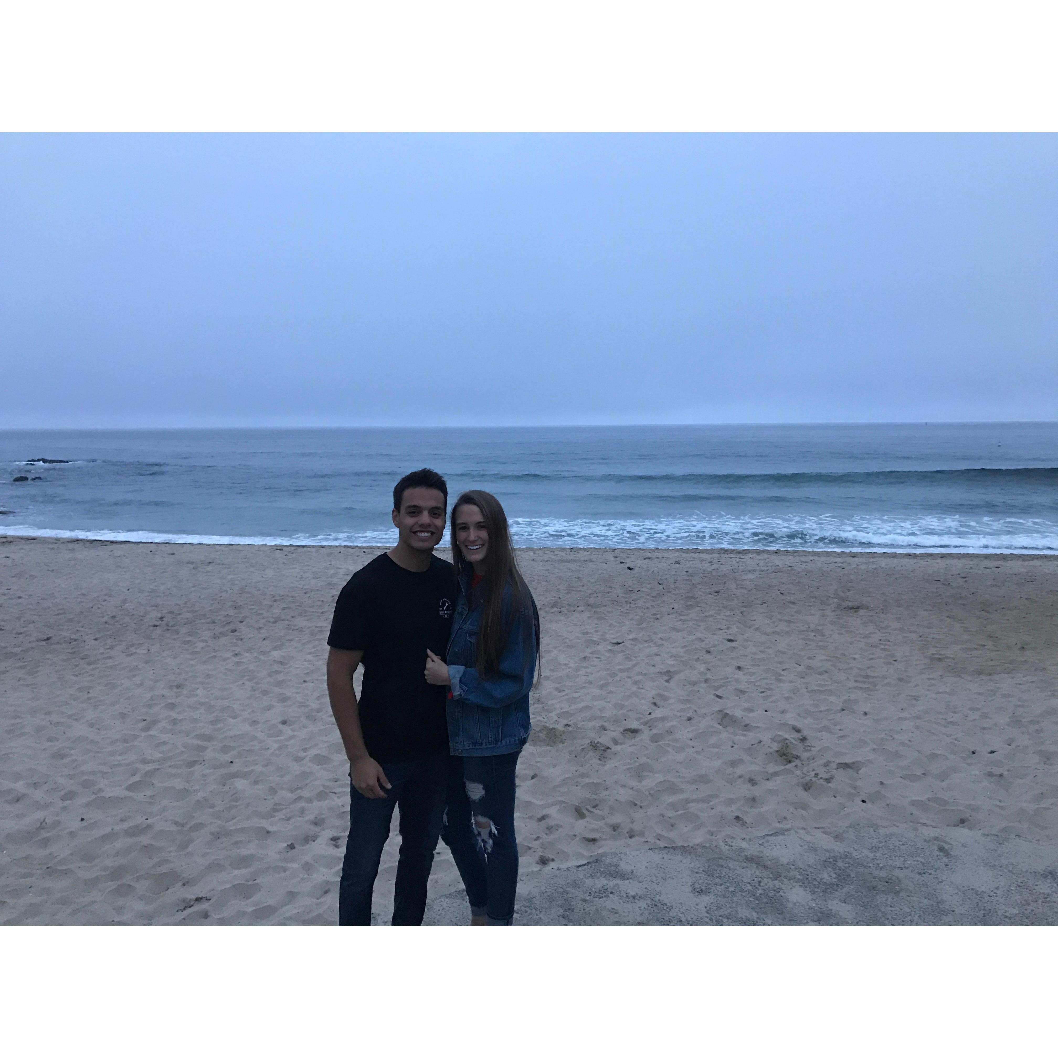 Our next trip we went to Newport / Corona Del Mar for the first time together!