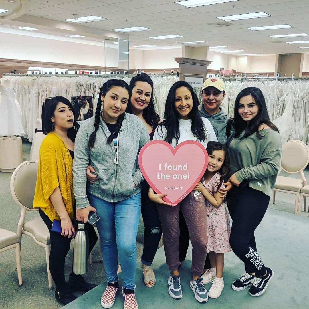Natalie and her bridesmaids