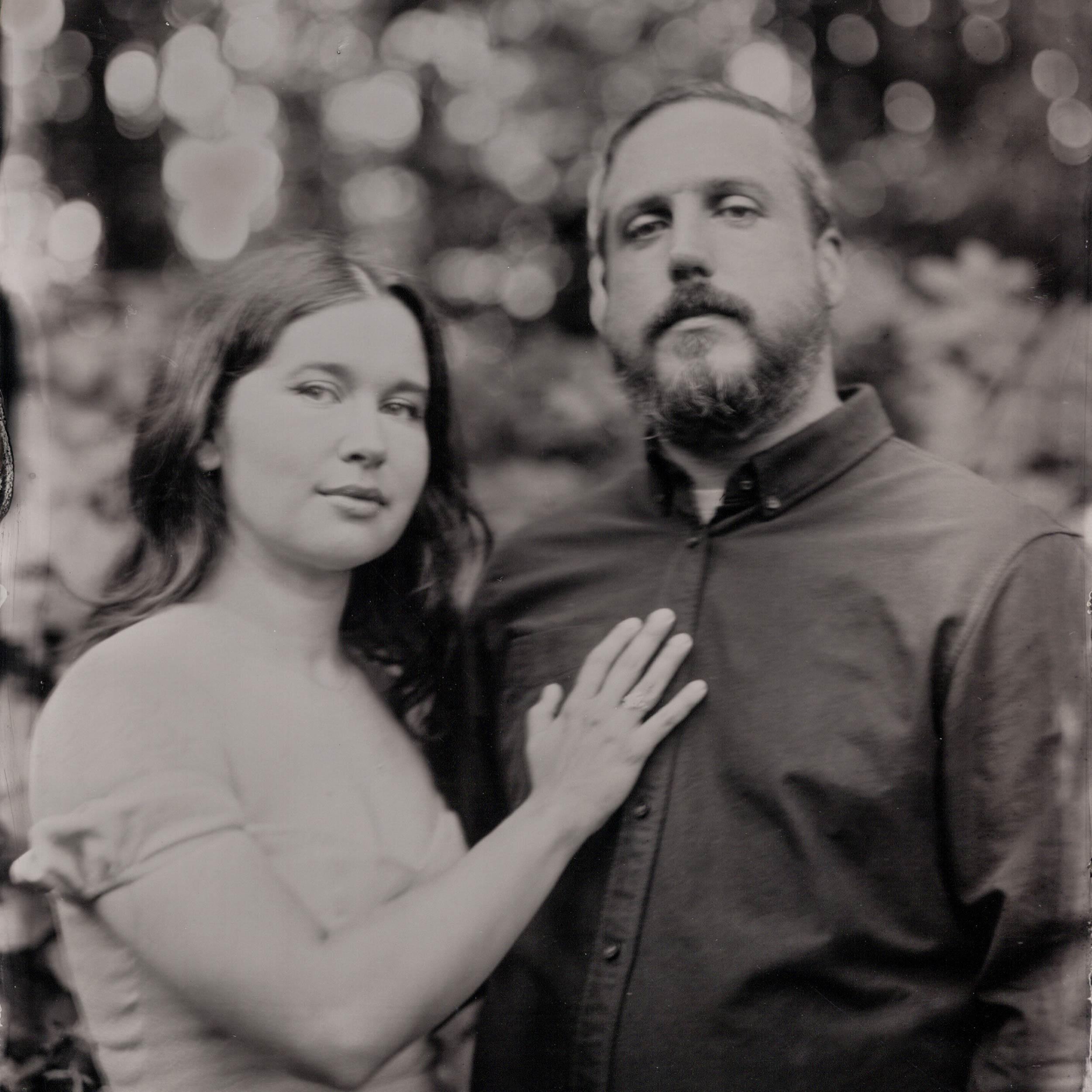 Tintype engagement photo (2023)
