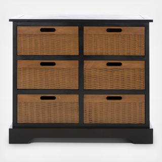Landers 6-Drawer Storage Unit
