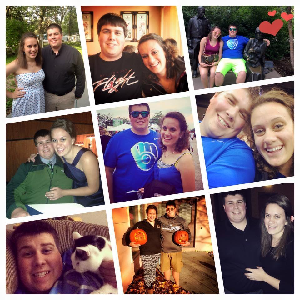 Memories from our first year together :)