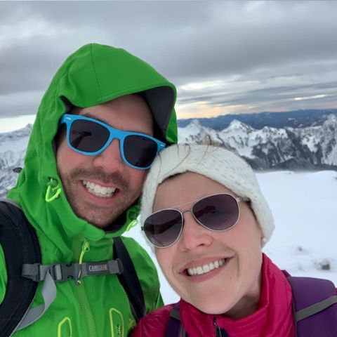 Our first hike in Mount Rainier, where Chris would eventually propose. December 2019.