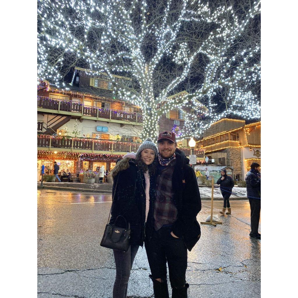 Winter lights at leavenworth