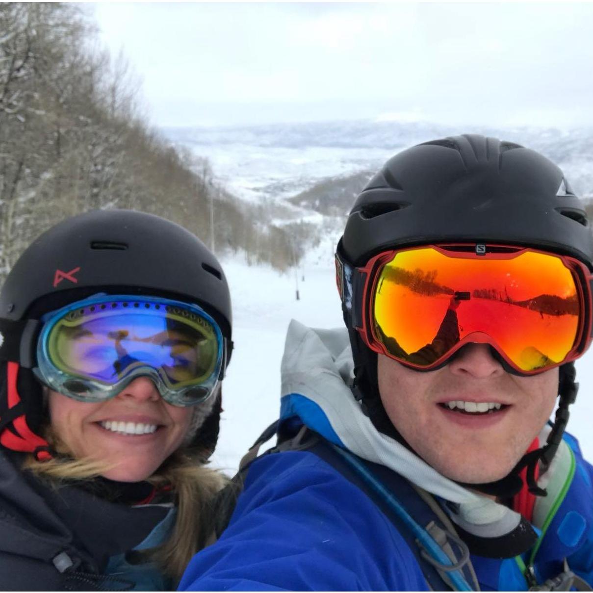 A little snowboarding while at the 2018 Sundance Film Festival (Park City, Utah)