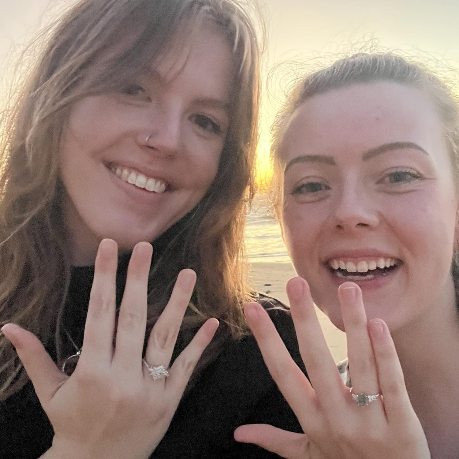Immediately after we got engaged - October 30, 2022