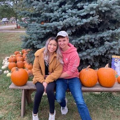 1st time at the pumpkin patch