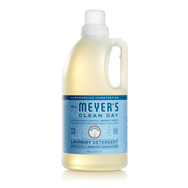 Mrs Meyer's, Laundry Detergent Liquid Rain Water, 64 Fl Oz
