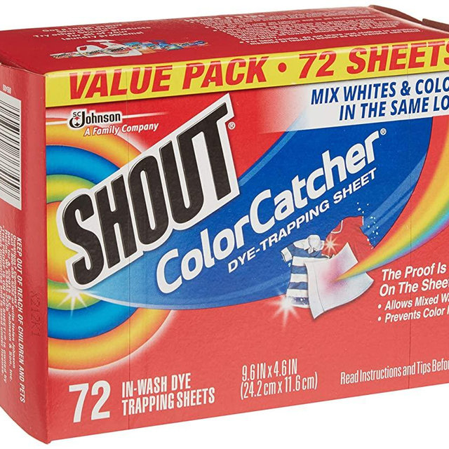 Shout Color Catcher, Dye-Trapping Sheets, 72 Sheets (Pack of 4)