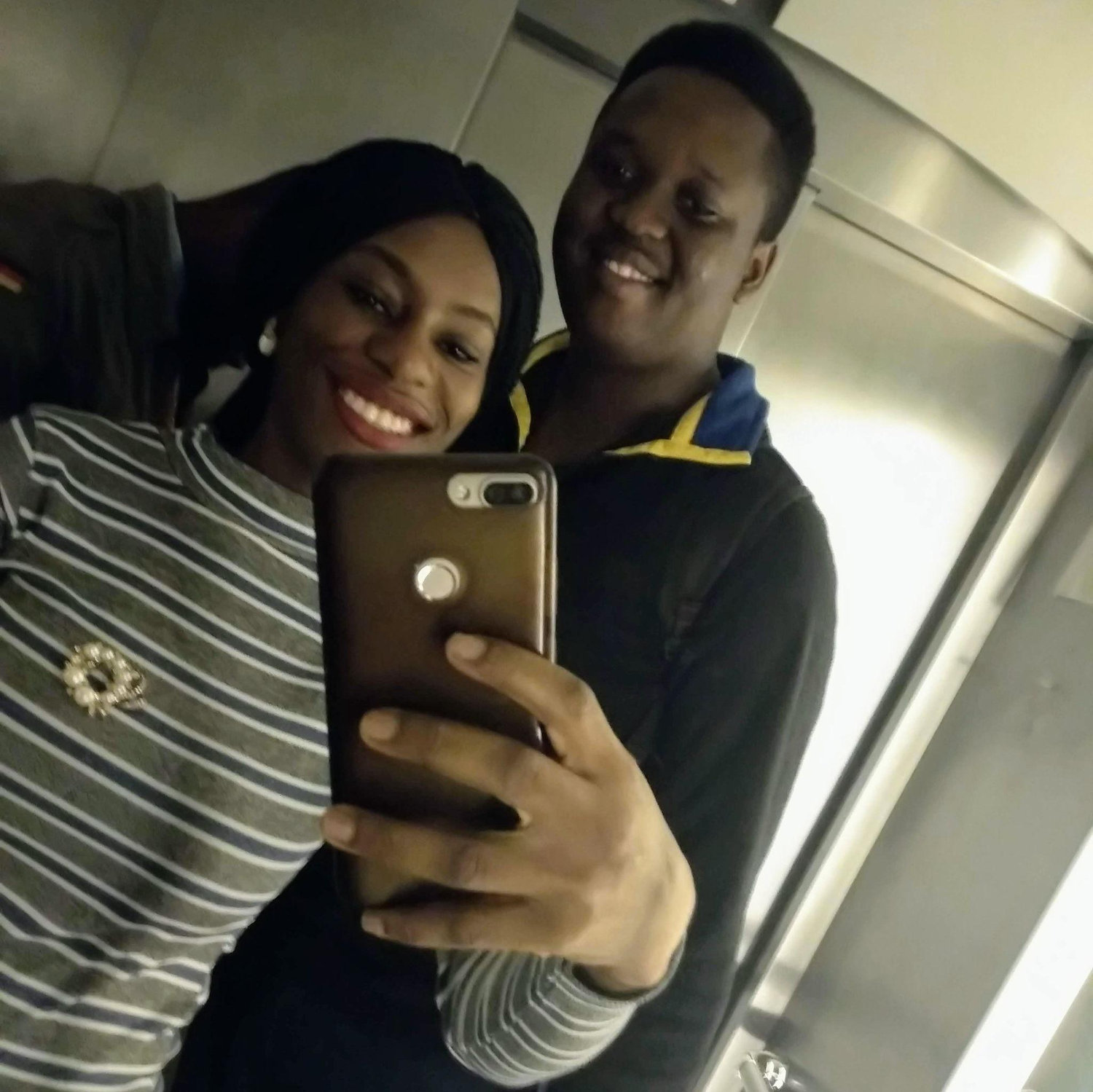 The beginning! First contact, first photo together, June 2019