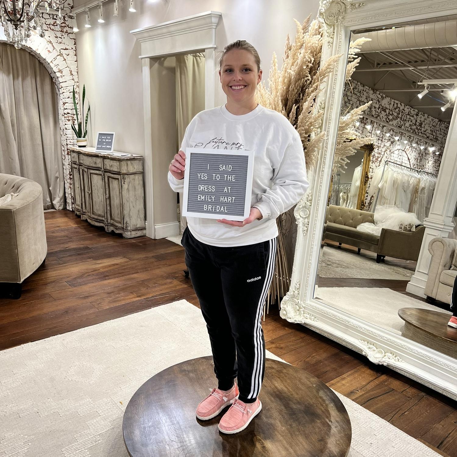 I said yes do the dress!!