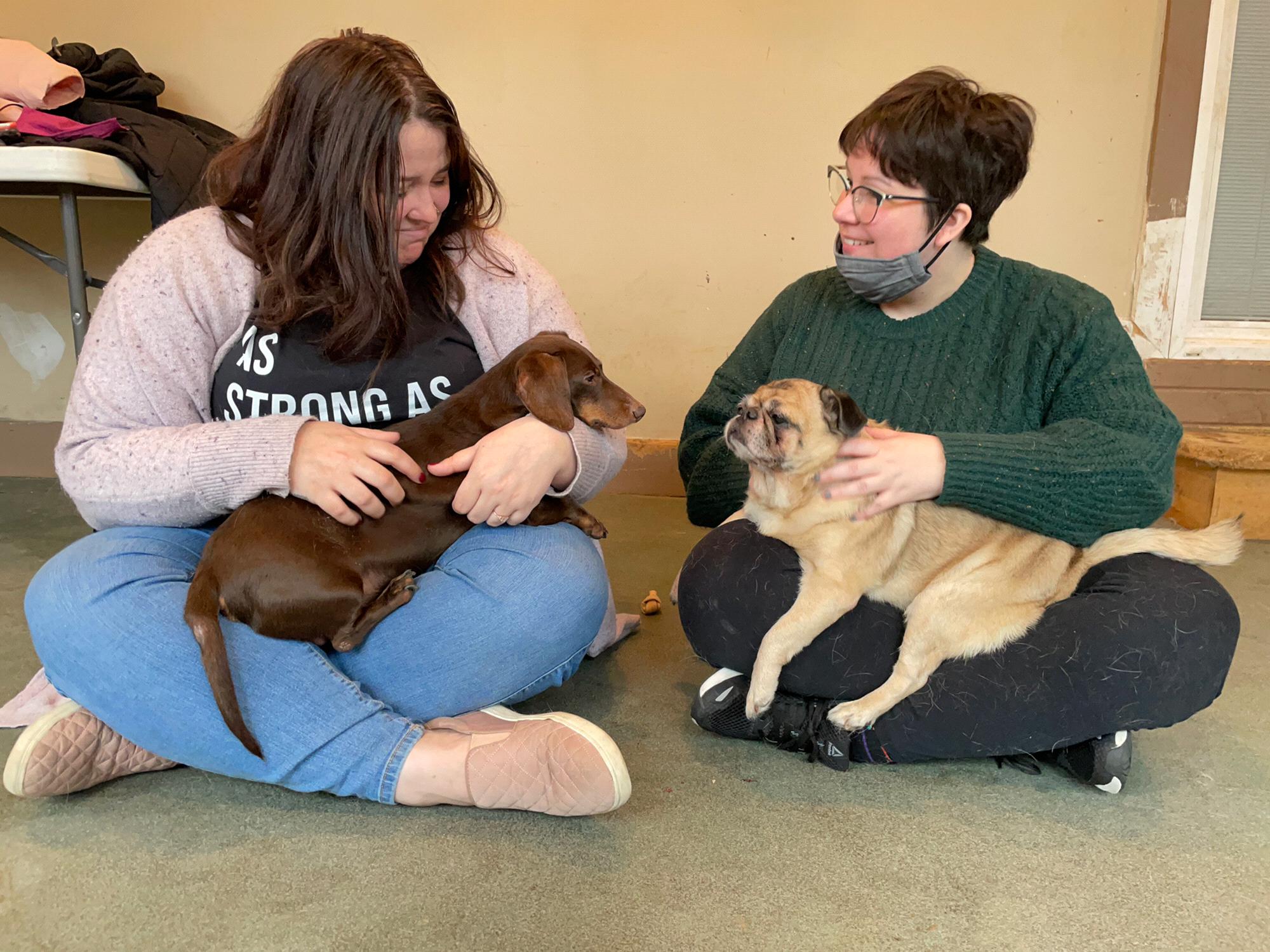 Meeting our then soon-to-be sons