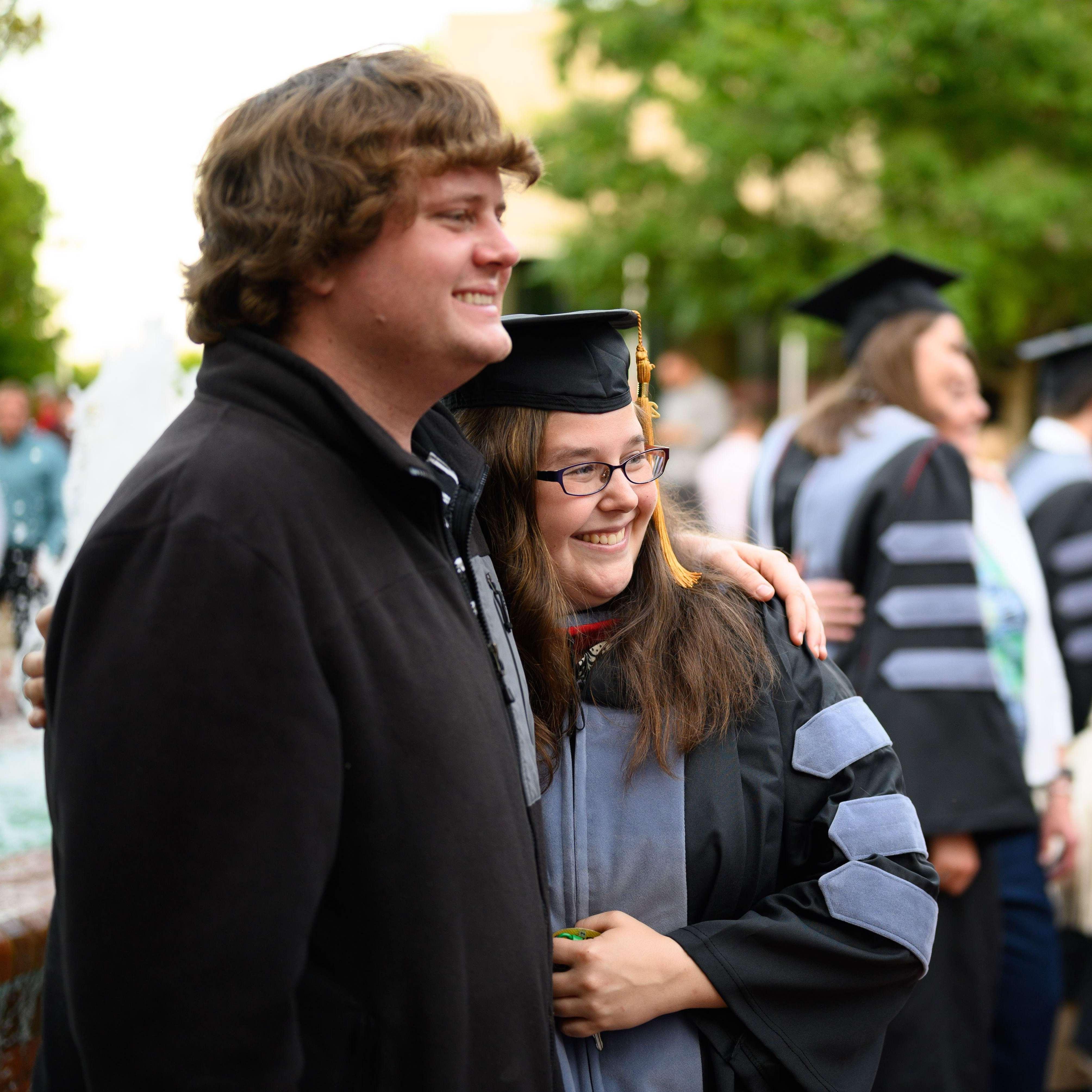 Megan's veterinary graduation - 2019