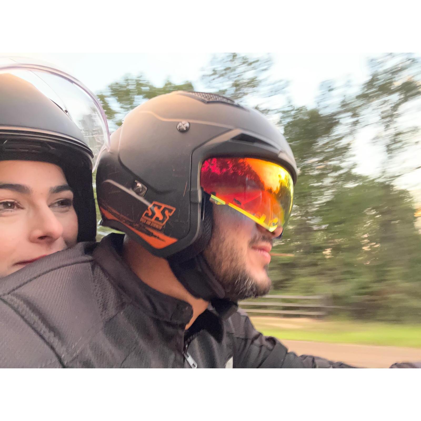 We had a lot of fun during this ride.