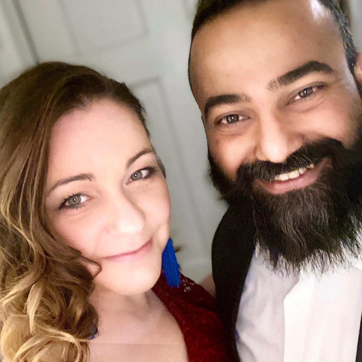All dressed up for "2nd chance Prom" for Valentine's day