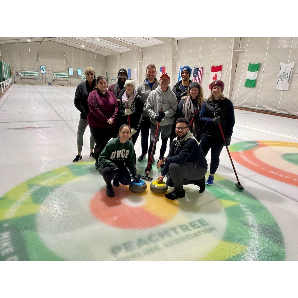 Robert got Rachel involved with his kickball team and we all decided to try skee ball in the winter!