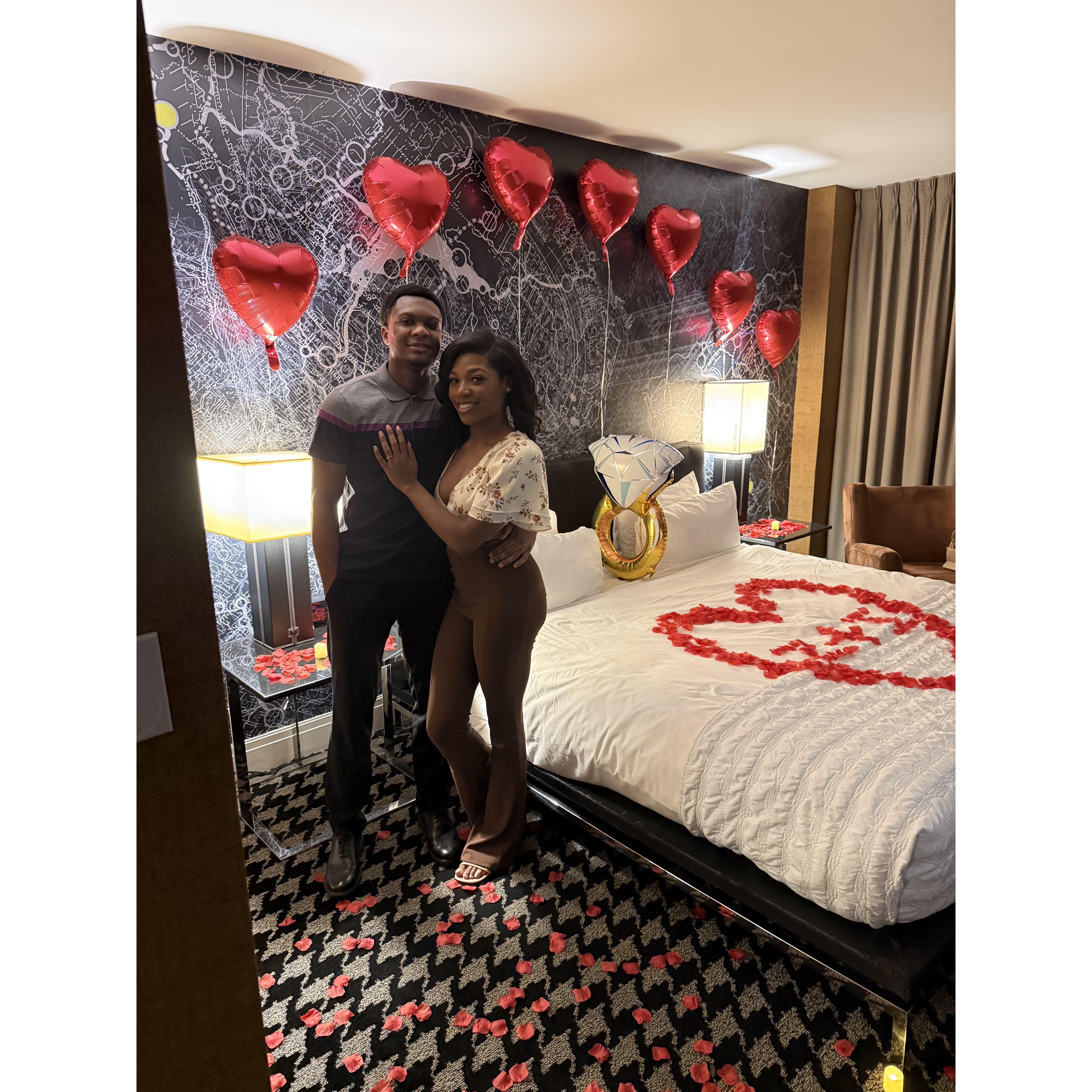 5th year anniversary/engagement day