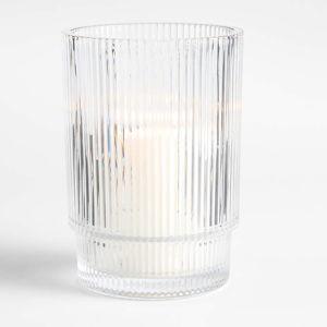 Atwell Clear Hurricane 7" | Crate & Barrel