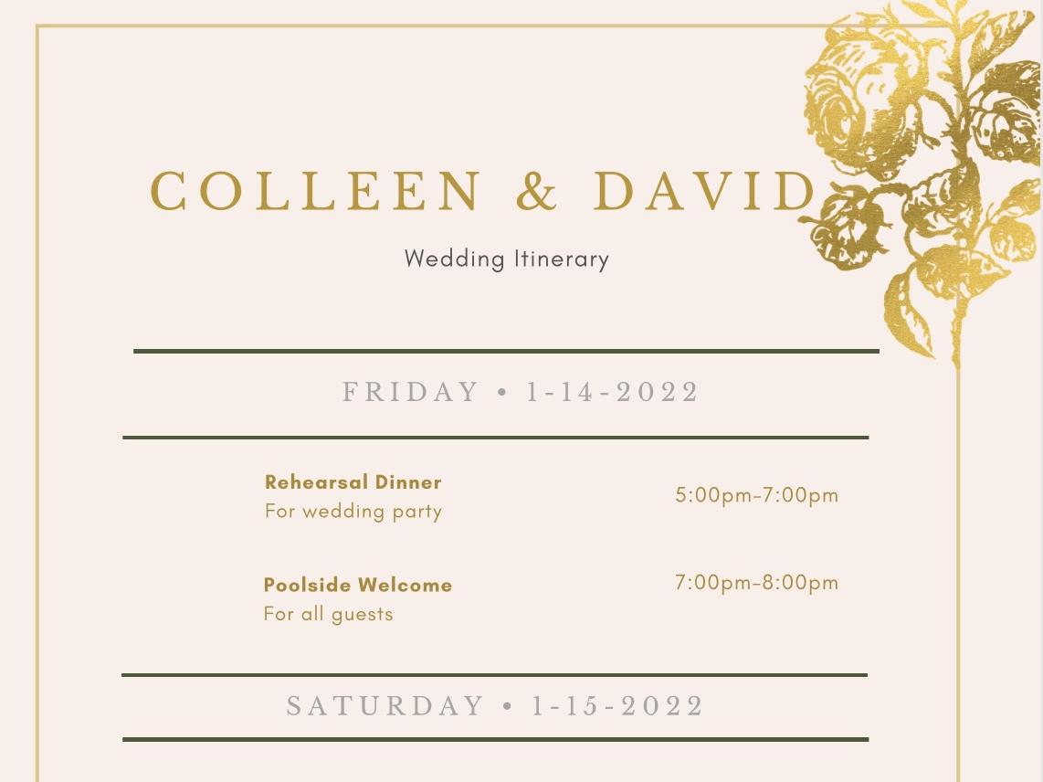 The Wedding Website of Colleen Young and David Mckinnon